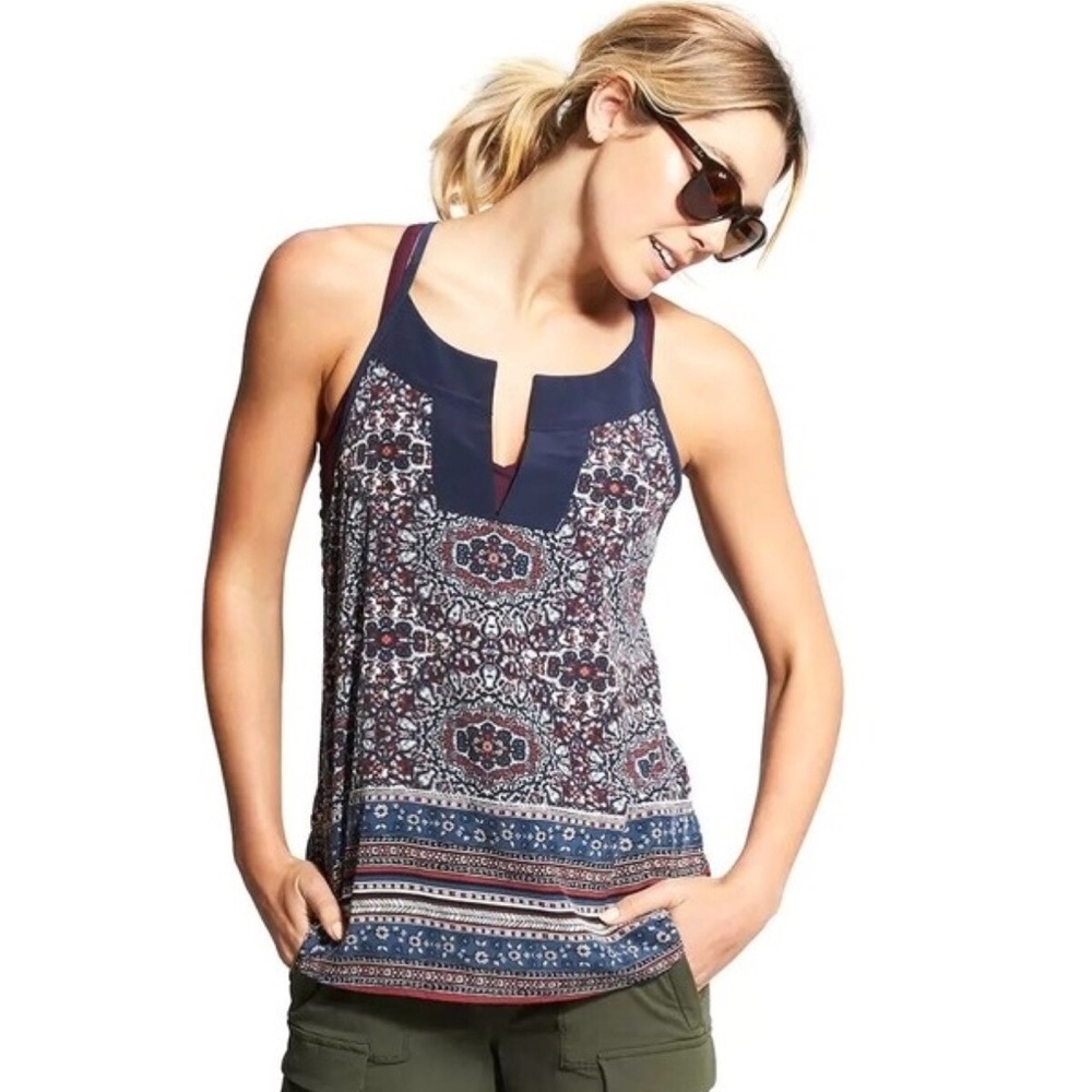 Athleta Medallion Dunes Tank SMALL